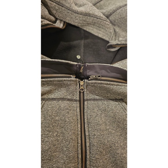 Lululemon Long & Short of It Hooded Convertible Cropped Long Jacket Women's 8 - Picture 8 of 8